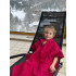 Kinderponcho mit Kapuze und Ohren in Zyklen