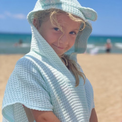 Kinder Sommerjacke mit Kapuze und Minzohren