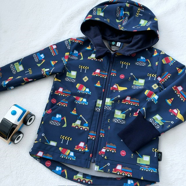 Kinder Softshelljacke AUTÍČKA