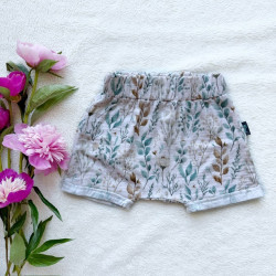 Kinder-Sommer-Musselin-Shorts Wiese
