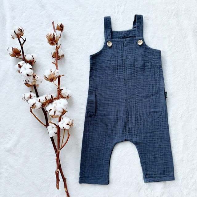 Indigo Kinder Sommer Muscheln Trägershirts