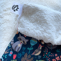 Kinder Winter gefütterte Softshell-Hosen mit Tierchen FELL