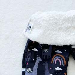 Kinder Winter gefütterte Softshell-Hosen mit LAMY-Futter
