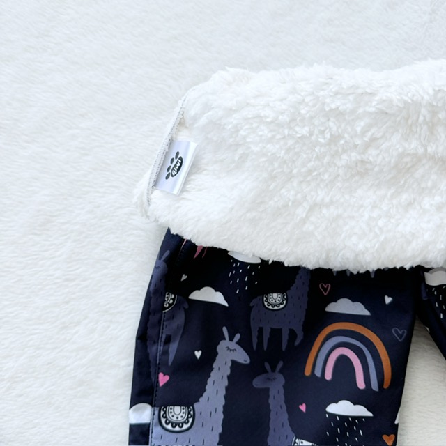 Kinder Winter gefütterte Softshell-Hosen mit LAMY-Futter