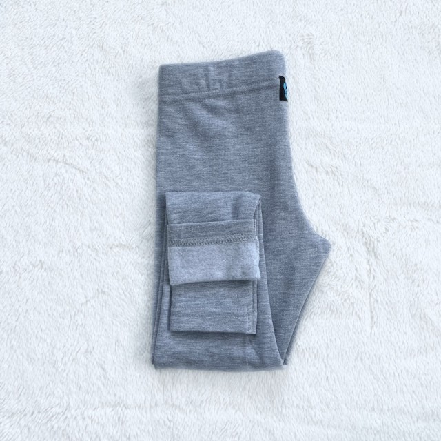 Kinder Winter gefütterte Leggings blassrosa