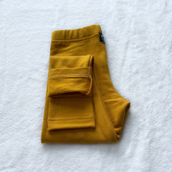 Kinder Winter gefütterte Leggings horchend
