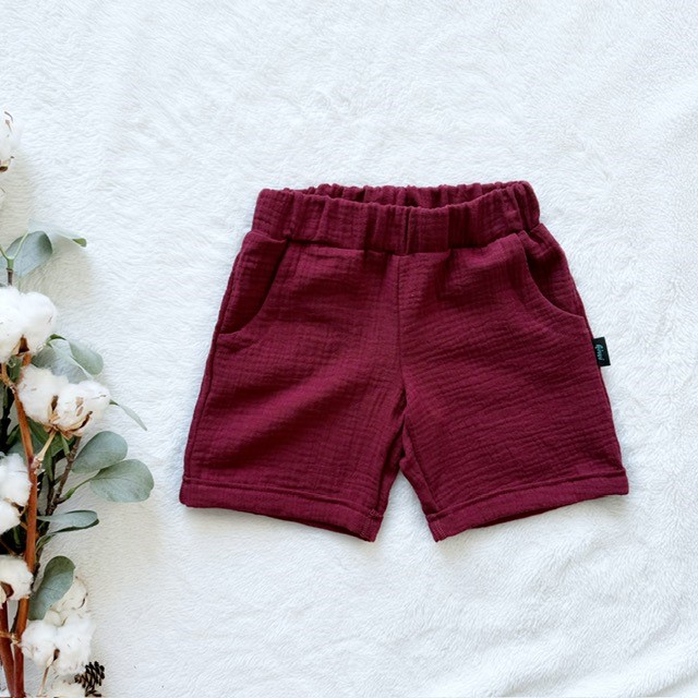 Kinder Muselino Bermudas bordeaux
