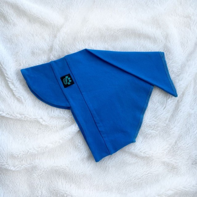 Kinder Sommerhut mit Schirm blau