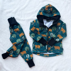 Kinder Softshelljacke MEDVEDE