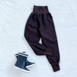 Kinder Softshell gefütterte Hose braun