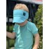 Kinder Sommer Baumwollmütze mit Schirm