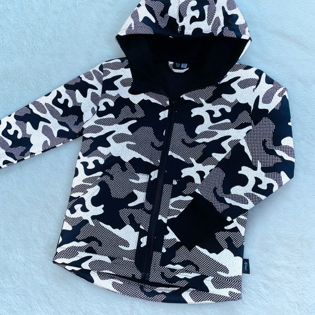 Kinder Softshelljacke REFLEXNÍ MASKÁČ