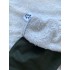 Kinder Winter Softshell gefütterte Hose mit Lammfell khaki