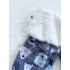Kinder Winter gefütterte Softshell-Hosen mit Fleece MEDVEDÍKY